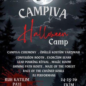 Campiva ile 24-25-26 Ekim Çiçekliköy Halloween Camp