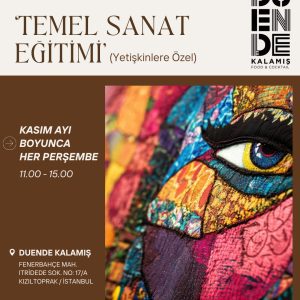 Ressam Feryal Taneri ile Temel Sanat Eğitimi — Yetişkinlere Özel Her Perşembe