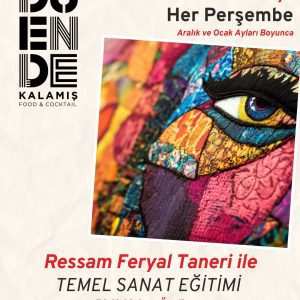 Ressam Feryal Taneri ile Temel Sanat Eğitimi — Yetişkinlere Özel Her Perşembe