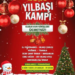 Campediem ile 31 Aralık- 1 Ocak Yılbaşı Kampı