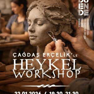 Çağdaş Erçelik ile Heykel Workshop 22 Ocak