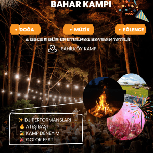 Hii Kamp ile 27-30 Mayıs Bayram Kampı