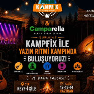 Kampfix ile 12-14 Haziran Yaz Kampı
