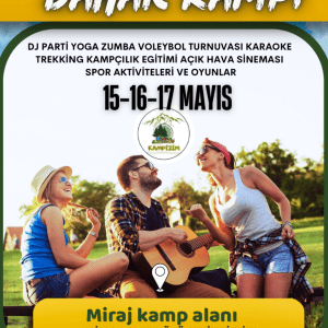 Kampizim ile 15-16-17 Mayıs Bahar Kampı