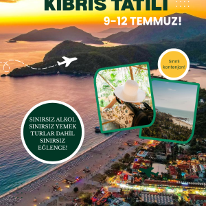 Hii Kamp Kulübü ile Kıbrıs Tatili | 9-12 Temmuz