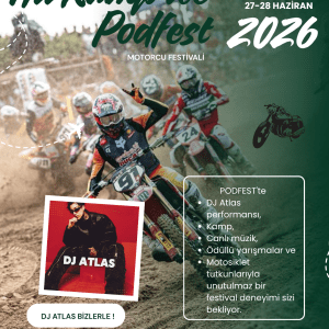 Hii Kamp ile 27-28 Haziran Motorcu Festivali PODFEST