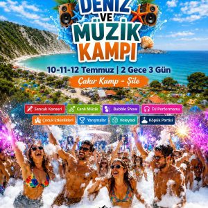 Campediem ile 10-12 Temmuz Deniz Ve Müzik Kampı